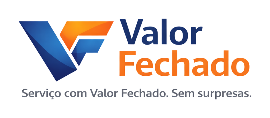 Identidade visual do projeto Valor Fechado