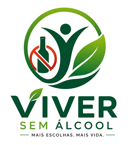 Identidade visual do projeto Viver sem Álcool